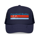 Kids Crested Butte, Colorado Trucker Hat Foam Bike Youth Cap