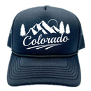Kid's Colorado Trucker Hat - Retro Snapback Trucker Youth Hat-2