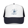 Kids California Snow Ski Trucker Hat - Youth Snapback Cap