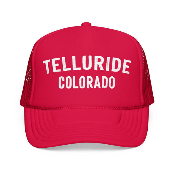 Kids Telluride, Colorado Trucker Hat - Youth Snapback Cap