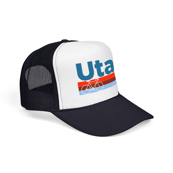 Kids Utah Trucker Hat Foam Bike - Youth Snapback Cap