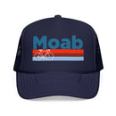 Kids Moab, Utah Trucker Hat Foam Bike - Youth Snapback Cap