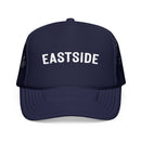 Kids Eastside Trucker Hat - Youth Snapback Cap on white background