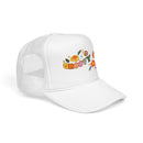 Kids Groovy Girl Trucker Hat Boho - Youth Snapback Cap