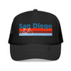 Kids San Diego, California Trucker Hat Foam Bike - Youth Cap