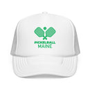 Kids Maine Pickleball Trucker Hat - Youth Snapback Cap