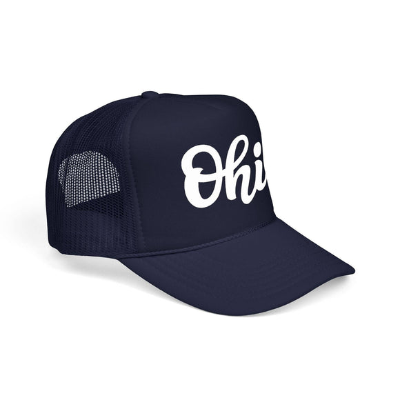 Kids Ohio Trucker Hat - Youth Snapback Cap