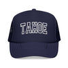 Kids Lake Tahoe, California Trucker Hat Vintage College Foam on white background