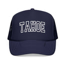 Kids Lake Tahoe, California Trucker Hat Vintage College Foam on white background