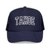 Kids Lake Tahoe, California Trucker Hat Vintage College Foam on white background