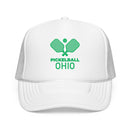 Kids Ohio Pickleball Trucker Hat - Youth Snapback Cap