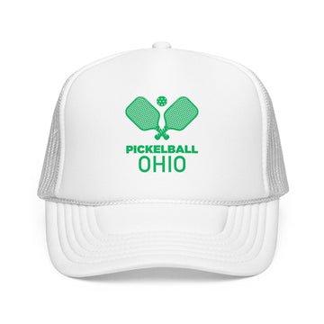 Kids Ohio Pickleball Trucker Hat - Youth Snapback Cap