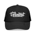 Kids Vermont Trucker Hat Vintage Souvenir Snapback Youth Cap on white background