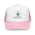 Kids Winter Park, Colorado Snow Ski Trucker Hat - Youth Cap on white background