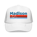 Kids Madison, Wisconsin Trucker Hat Foam Bike - Youth Cap