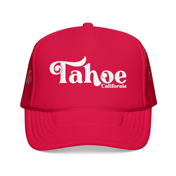 Kids Lake Tahoe, California Trucker Hat Foam - Youth Cap