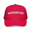 Kids Washington Trucker Hat - Youth Snapback Cap