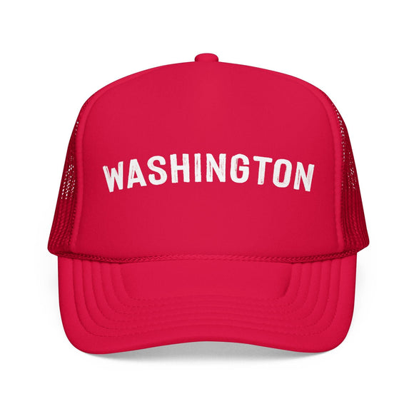 Kids Washington Trucker Hat - Youth Snapback Cap