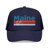Kids Maine Trucker Hat Foam Bike - Youth Snapback Cap