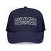 Kids Summer Trucker Hat - Youth Snapback Cap on white background