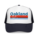 Kids Oakland, California Trucker Hat - Youth Snapback Cap