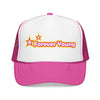 Kids Forever Young Trucker Hat Boho - Youth Snapback Cap