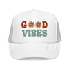 Kids Good Vibes Trucker Hat Boho - Youth Snapback Cap