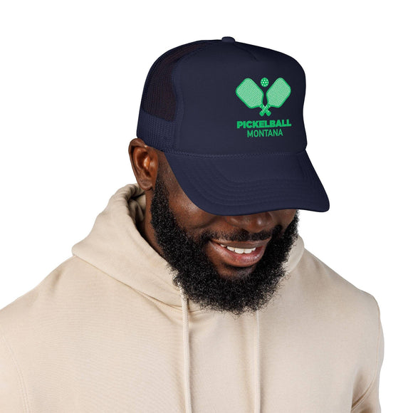 Kids Montana Pickleball Trucker Hat - Youth Snapback Cap