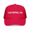 Kids Flag Football Fan Trucker Hat - Youth Snapback Cap