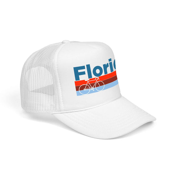 Kids Florida Trucker Hat Foam Bike - Youth Snapback Cap