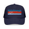 Kids Pittsburgh, Pennsylvania Trucker Hat - Youth Snapback