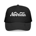 Kids Nevada Trucker Hat - Youth Snapback Cap on white background