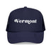 Kids Vermont Trucker Hat Foam - Youth Snapback Cap on white background