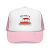 Kids Madison, Wisconsin Trucker Hat Pontoon Boat - Youth Cap