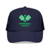 Kids Hawaii Pickleball Trucker Hat - Youth Snapback Cap on white background