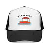 Kids Minnesota Trucker Hat Pontoon Boat - Youth Snapback Cap