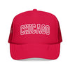 Kids Chicago, Illinois Trucker Hat Vintage College Foam Mesh