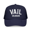Kids Vail, Colorado Trucker Hat - Youth Snapback Cap