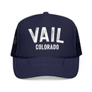 Kids Vail, Colorado Trucker Hat - Youth Snapback Cap