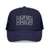 Kids Bend, Oregon Trucker Hat Vintage College Foam Mesh on white background