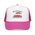 Kids Michigan Trucker Hat Pontoon Boat - Youth Snapback Cap
