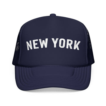 Kids New York Trucker Hat - Youth Snapback Cap
