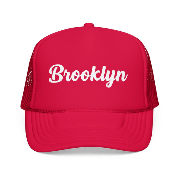 Kids Brooklyn, New York Foam Trucker Hat, Mesh Back