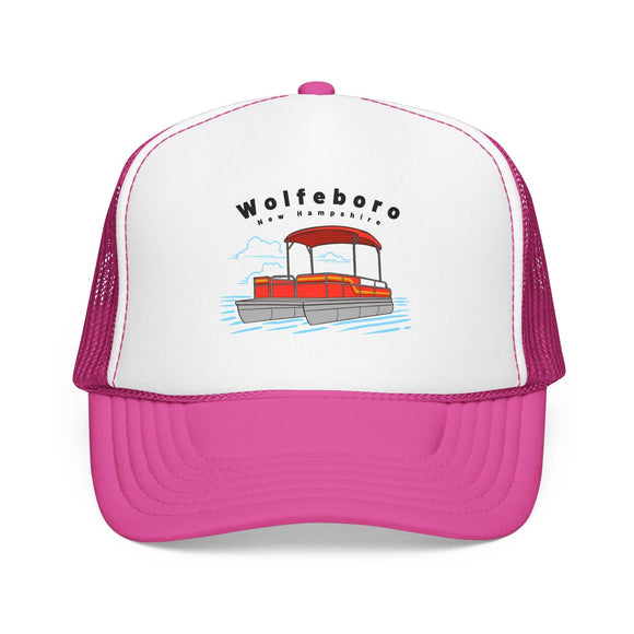 Kids Wolfeboro, New Hampshire Trucker Hat - Youth Snapback