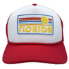 Florida Trucker Hat - Retro Sun Snapback Florida Hat