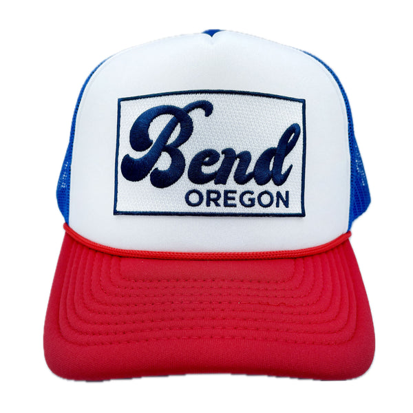 Bend, Oregon Trucker Hat, Retro Bend Snapback Hat / Adult Hat