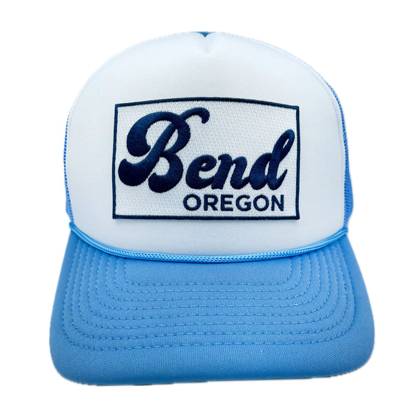 Bend, Oregon Trucker Hat, Retro Bend Snapback Hat / Adult Hat