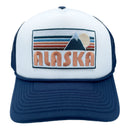 Alaska Trucker Hat, Retro Alaska Snapback Hat / Adult Hat