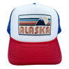 Alaska Trucker Hat, Retro Alaska Snapback Hat  / Adult Hat