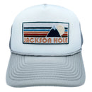 Jackson Hole, Wyoming Trucker Hat, Retro Jackson Hole Snapback Hat / Adult Hat